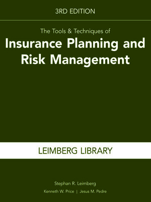 cover image of The Tools & Techniques of Insurance Planning & Risk Management